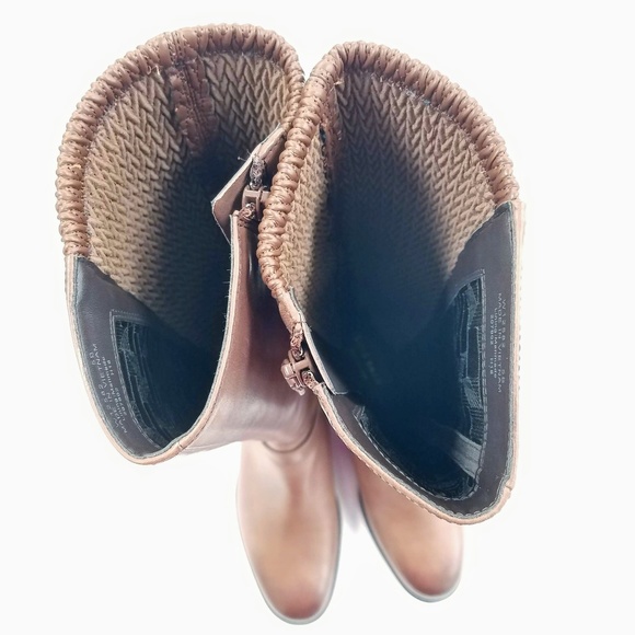 Cole Haan Brown Leather Leela Grand OS Knee-High Riding Boots Size 5 - Picture 6 of 9